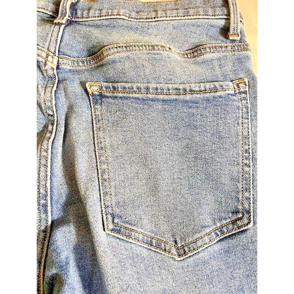 Vintage Womens Banana Republic Jeans Size 29 Mid Rise Straight Leg Loop Stitched - Picture 3 of 7